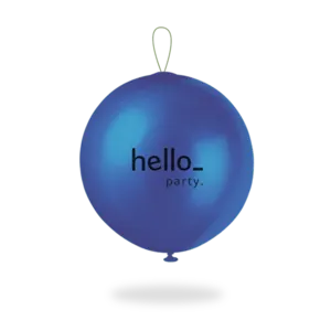 Gepersonaliseerde punchballonnen, bedrukt met uw tekst, of logo