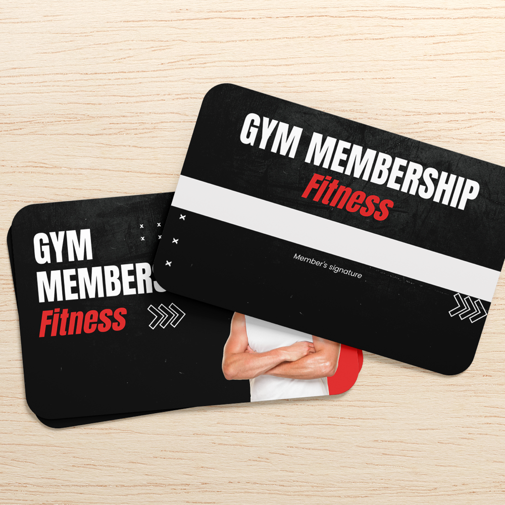 PVC pasjes handtekeningveld