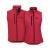 A pair of red Soft shell Body warmers in both male and female sizes available at low prices at Helloprint