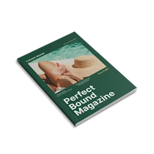 Gelijmde magazines