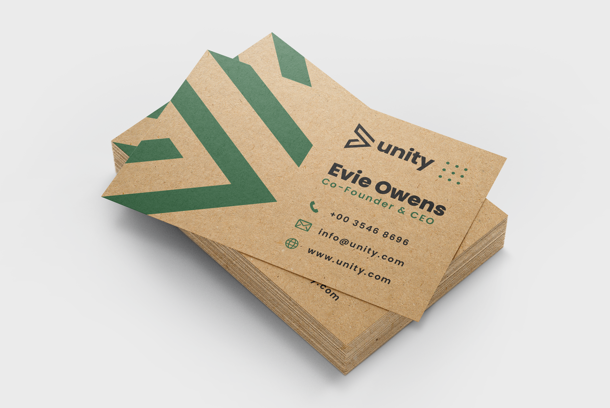 Recycled Business Cards