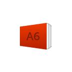 Bestelle gebundene Broschüren mit Deinem Design im A6 Format bei Ekoprint.de. Das Querformat bietet sich perfekt für viele Illustrationen an.