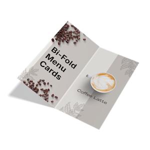 Half Fold Menu Cards