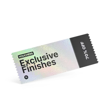 Bons cadeaux avec finitions luxueuses