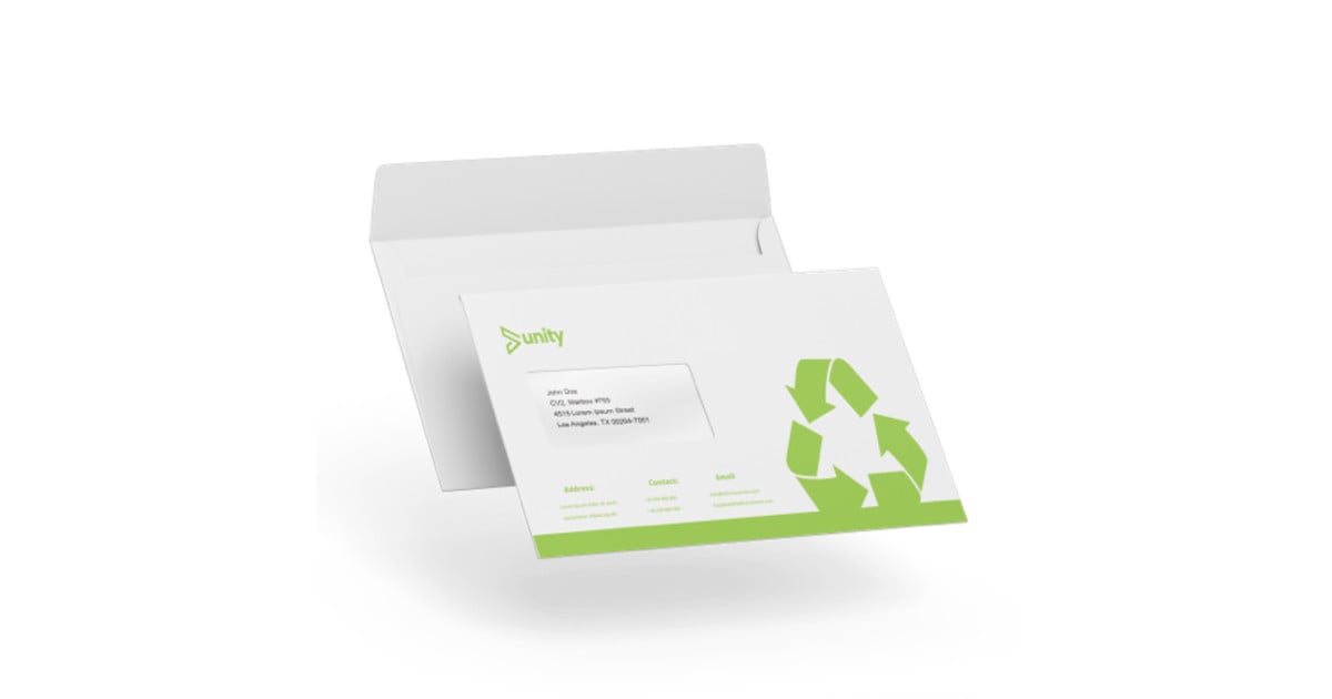 Buste da Lettera in Carta Riciclata | Helloprint