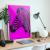 Roze neon poster bedrukt bij Deoprinting. Bedruk nu jouw neon posters met eigen ontwerp tegen de laagste prijs!