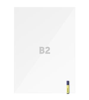 B2 Posters size icon Helloprint