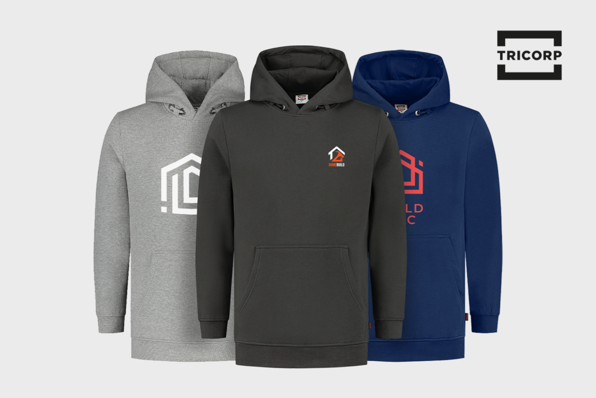 Werktrui met capuchon