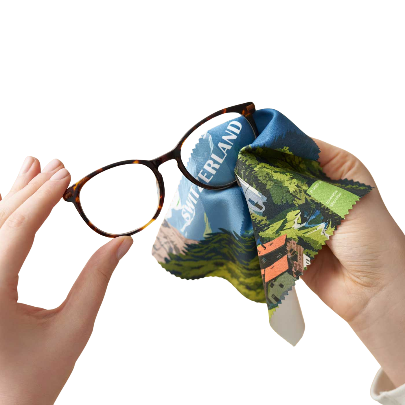 Polyclean Gerecycled P-9000® brillenpoetsdoekje