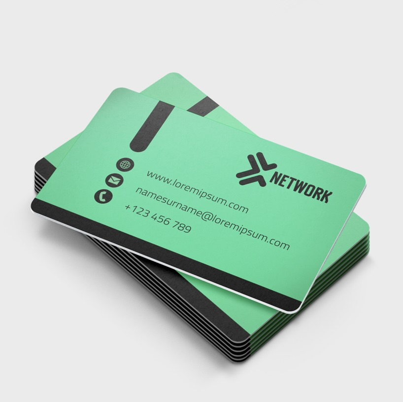 Print plastic business cards at HelloPrint