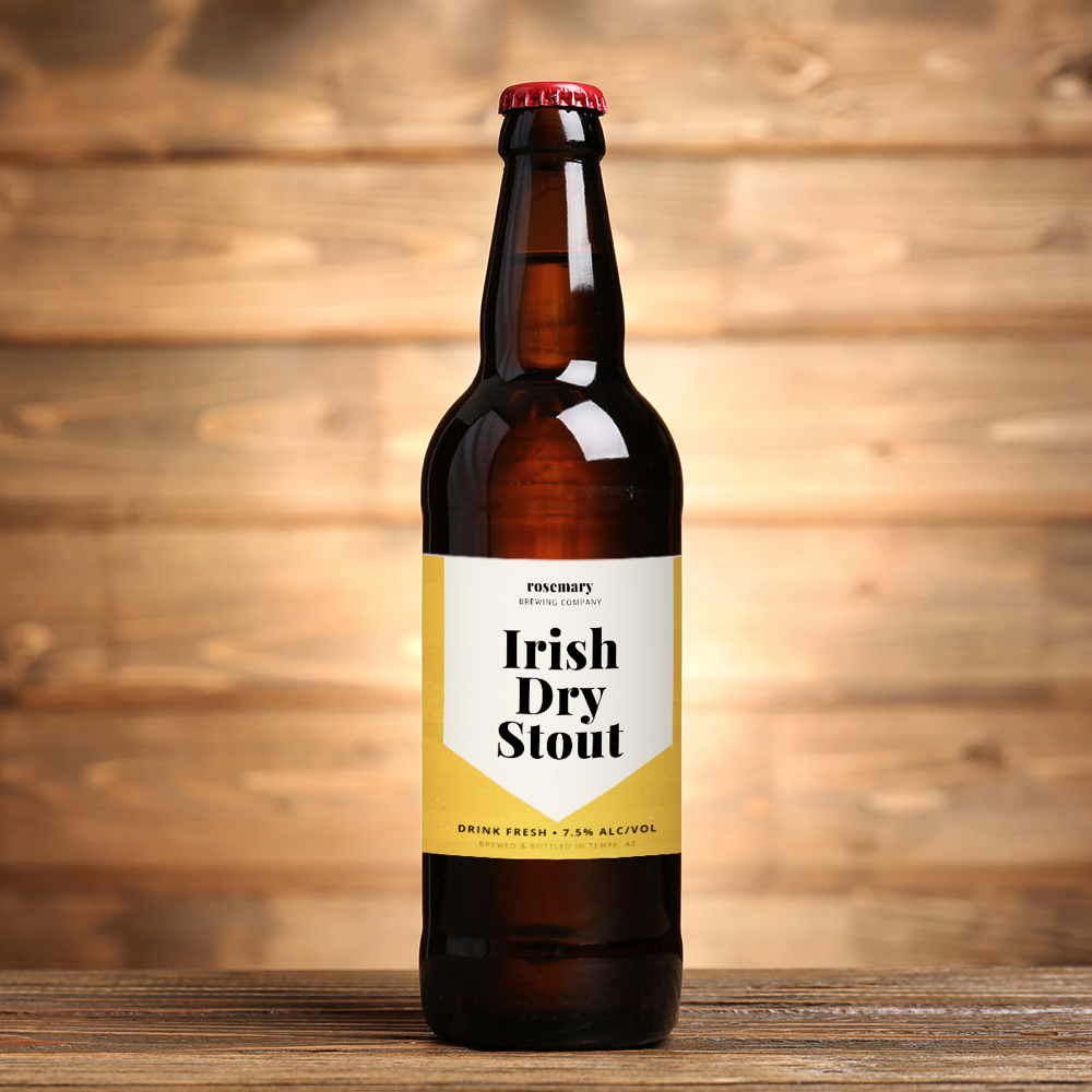 Flasketiketter – stansade