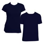 Icon Fitted T-shirt French Navy Helloprint
