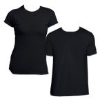 Icon Black Fitted T-shirt Helloprint