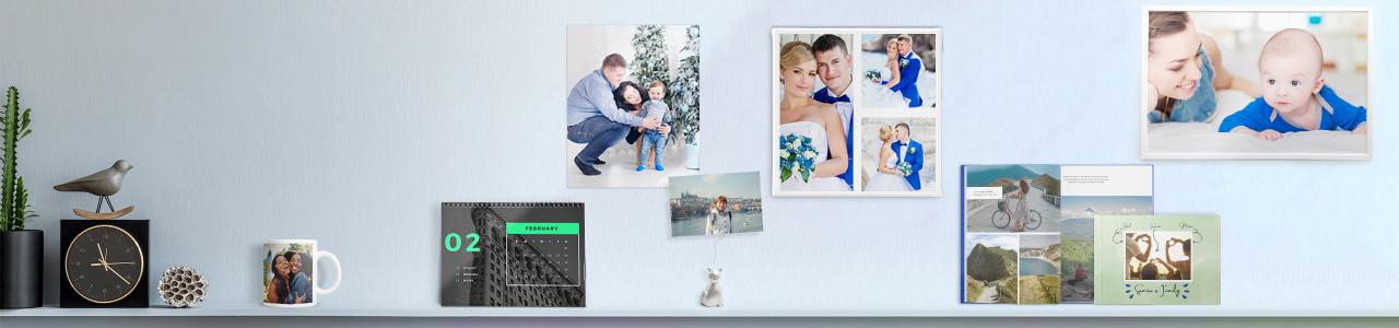 Make your memories last a lifetime with personalised photo products