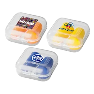 Bouchons d'oreille avec étui