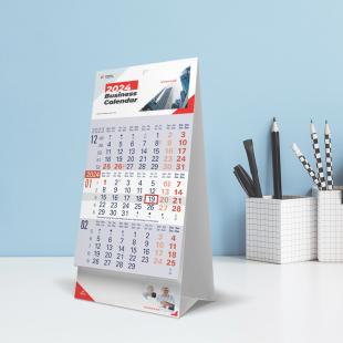 Les calendriers de bureau, le carton calendrier de bureau, table