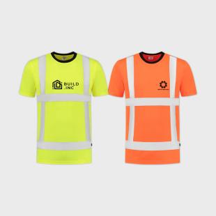 T-shirt réfléchissant Haute visibilité Tricorp | Helloprint