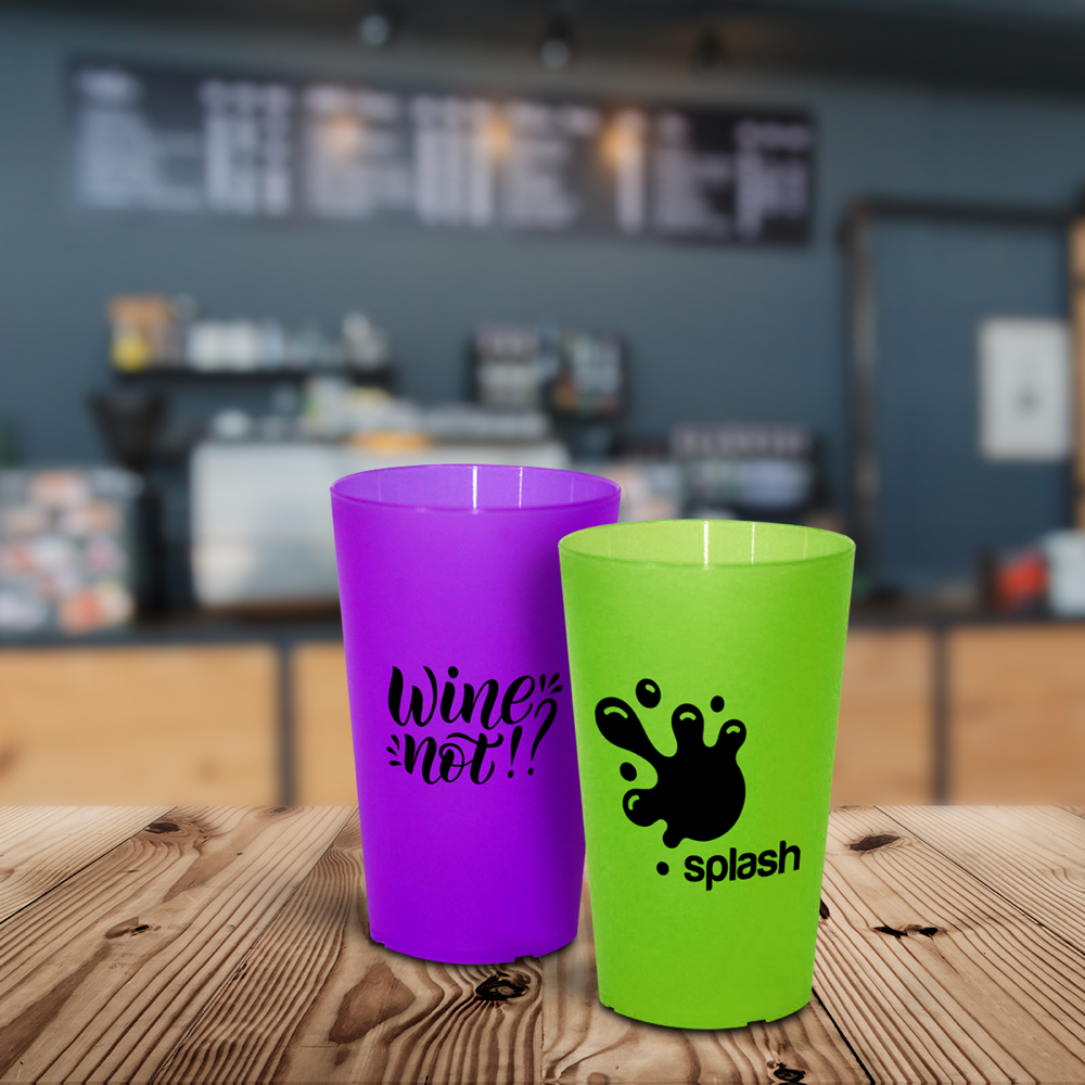 Personalised Plastic Cups Custom Plastic Cups UK Branded Plastic Cups