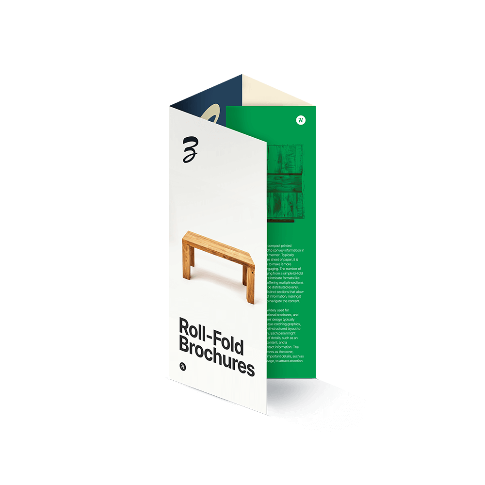Roll-Fold Brochures