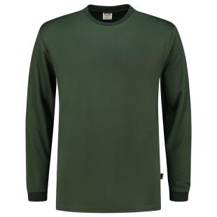 Camiseta manga larga con bordado - Verde — BAS