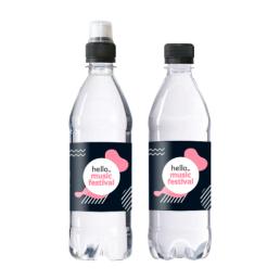 Trykte vandflasker personalisation