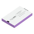Multilayer Purple Business Card
