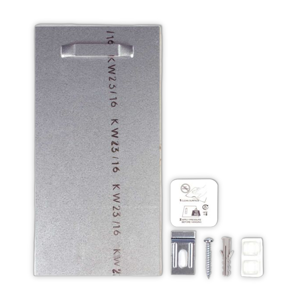 Ophangplaat 10 x 20 cm