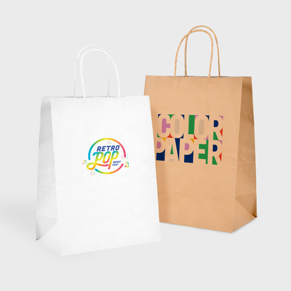 Full Colour Paper Bags Helloprint
