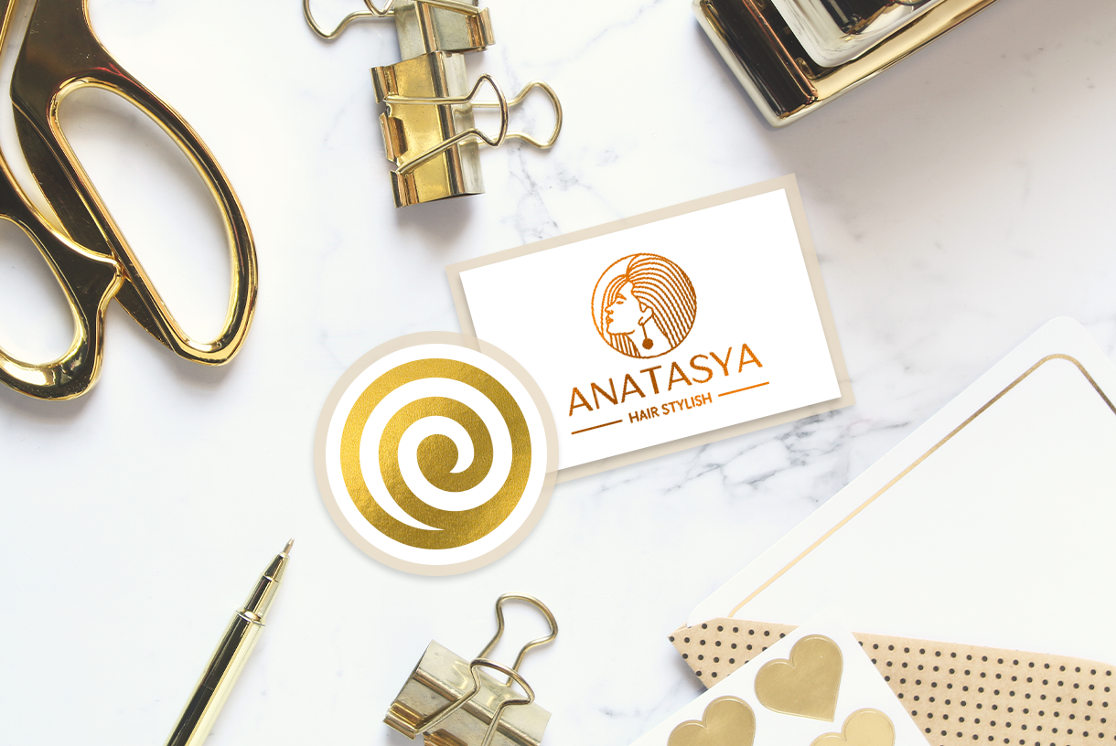 Stickers With Foil Finishing