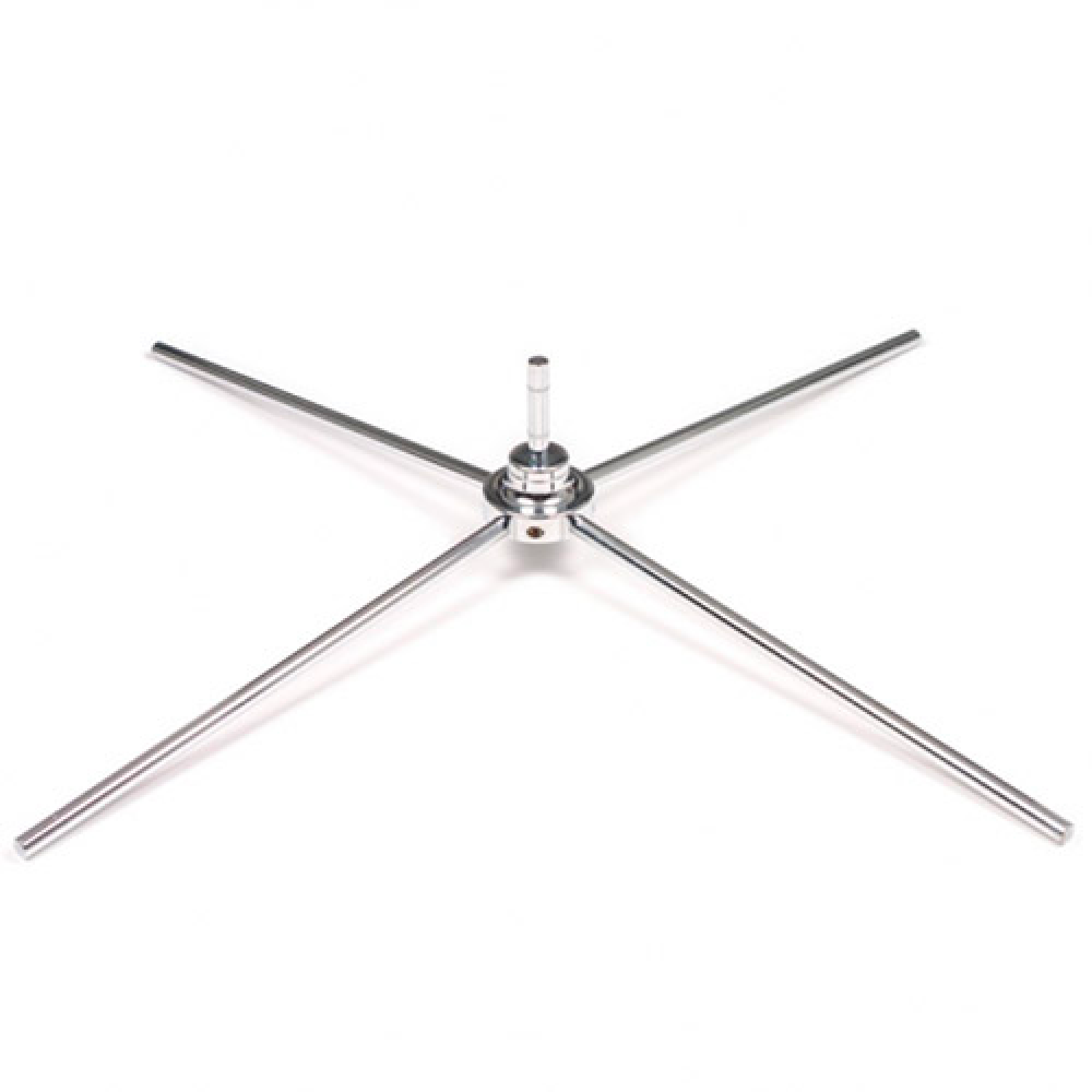 Une base en croix HelloPrint spéciale pour nos beachflags supers pour un usage en intérieur sur le long terme, plus de bases dispo !