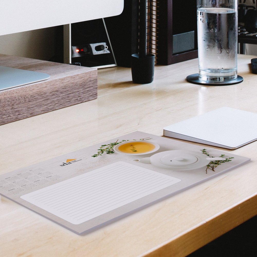 Desk Size Note Pad Personalised Desk Pads | Printed Desk Mats | Custom Desk Pads