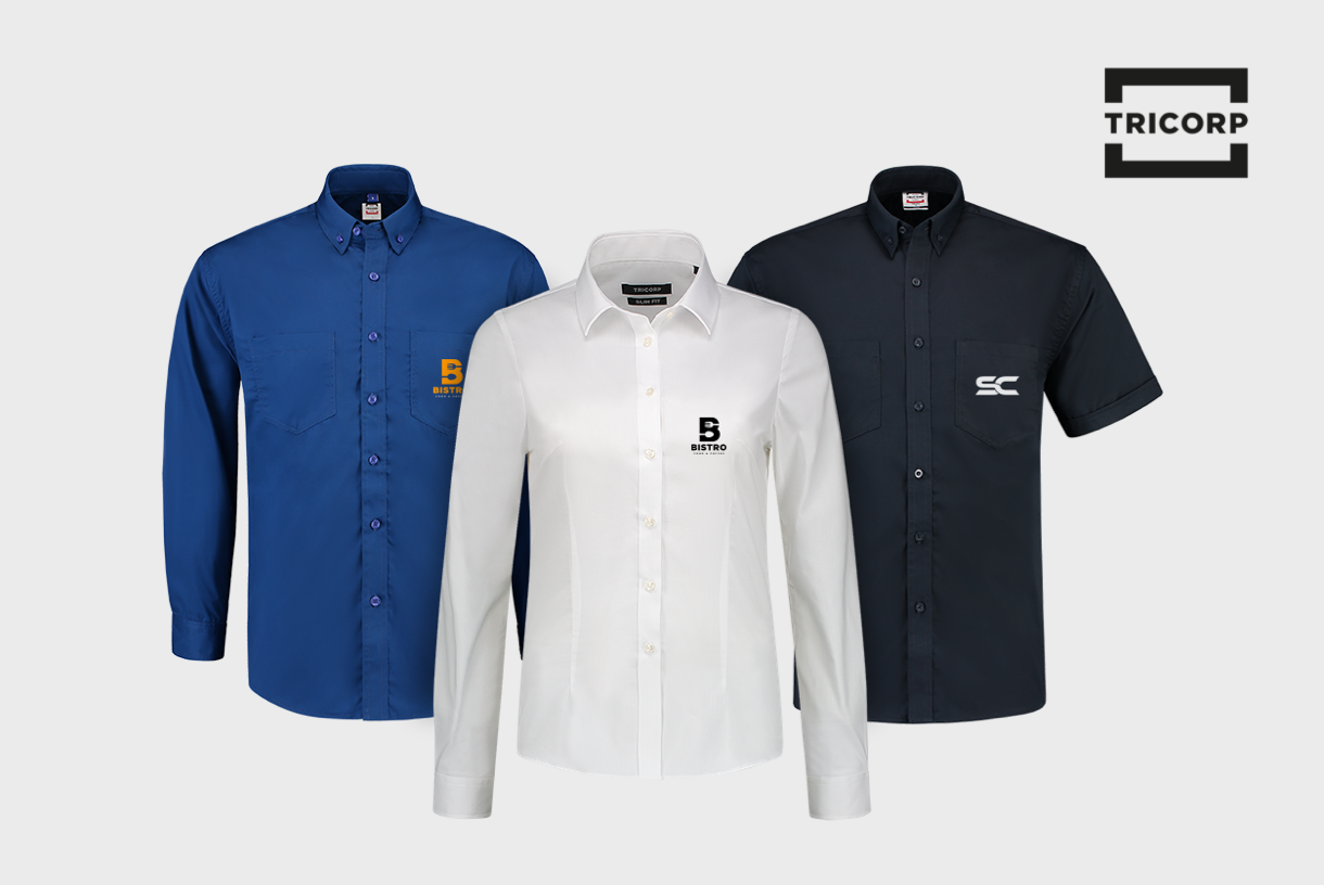 Werkoverhemden en blousen