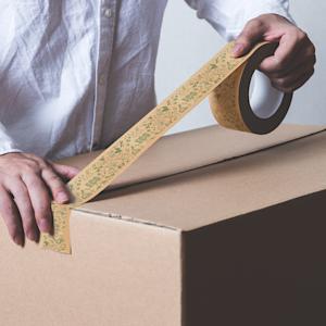 Papieren tape 50 mm x 50 m