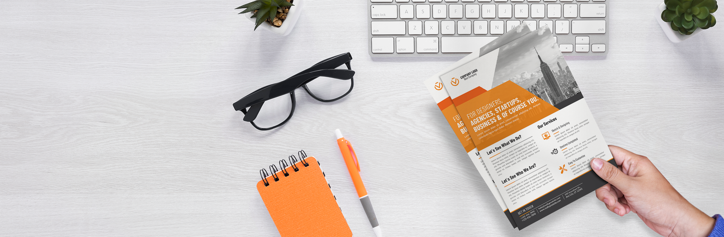 Ben je op zoek naar Flyers (ongevouwen)?