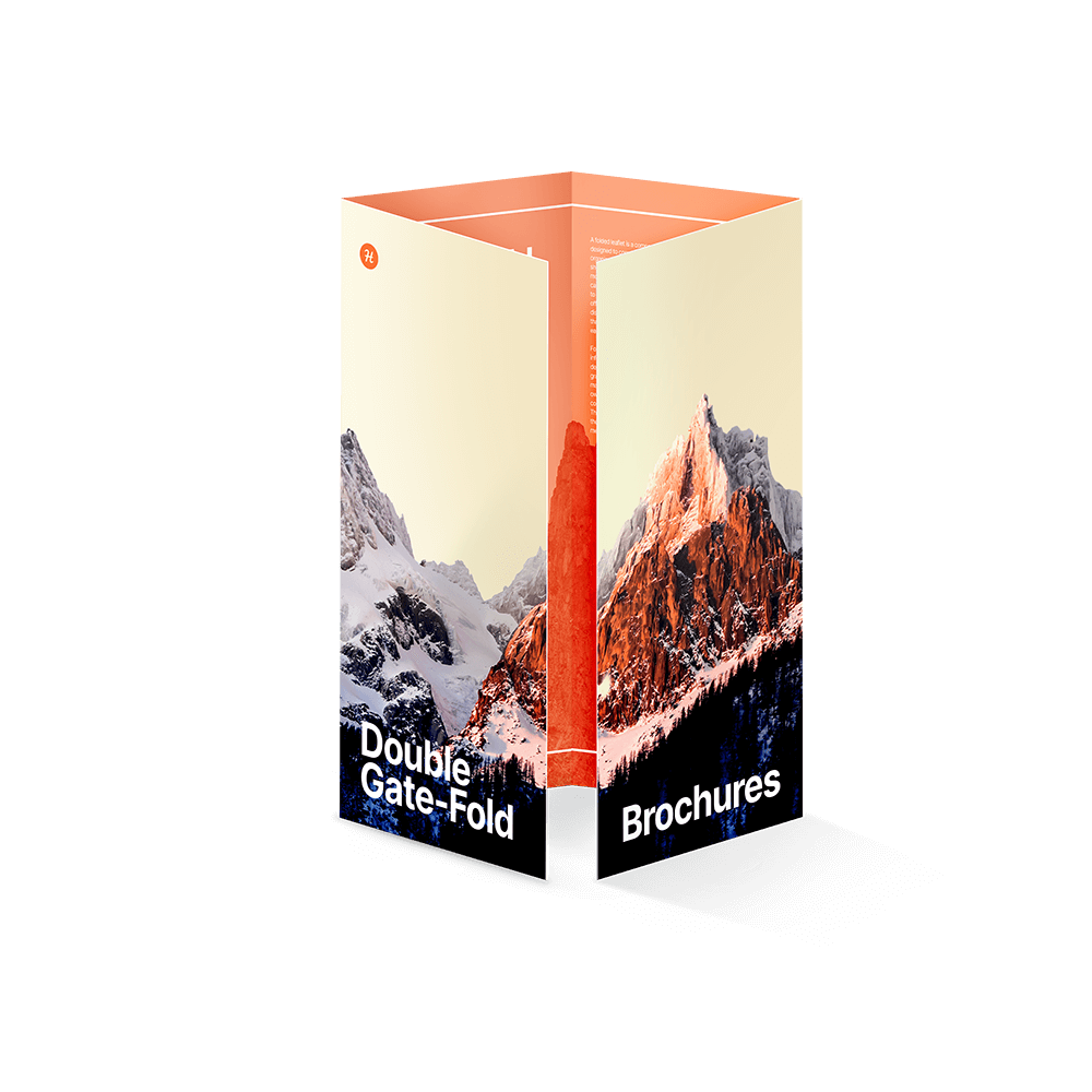 Double Gate-Fold Brochures