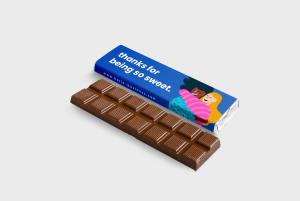 Tableta de chocolate mediana