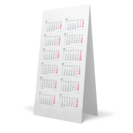 5 Monats Tischkalender Drucken Helloprint