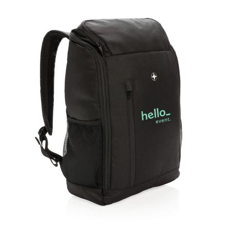 Personalised Premium Business Backpack with a Logo Display Option on the Front, available at Helloprint.
