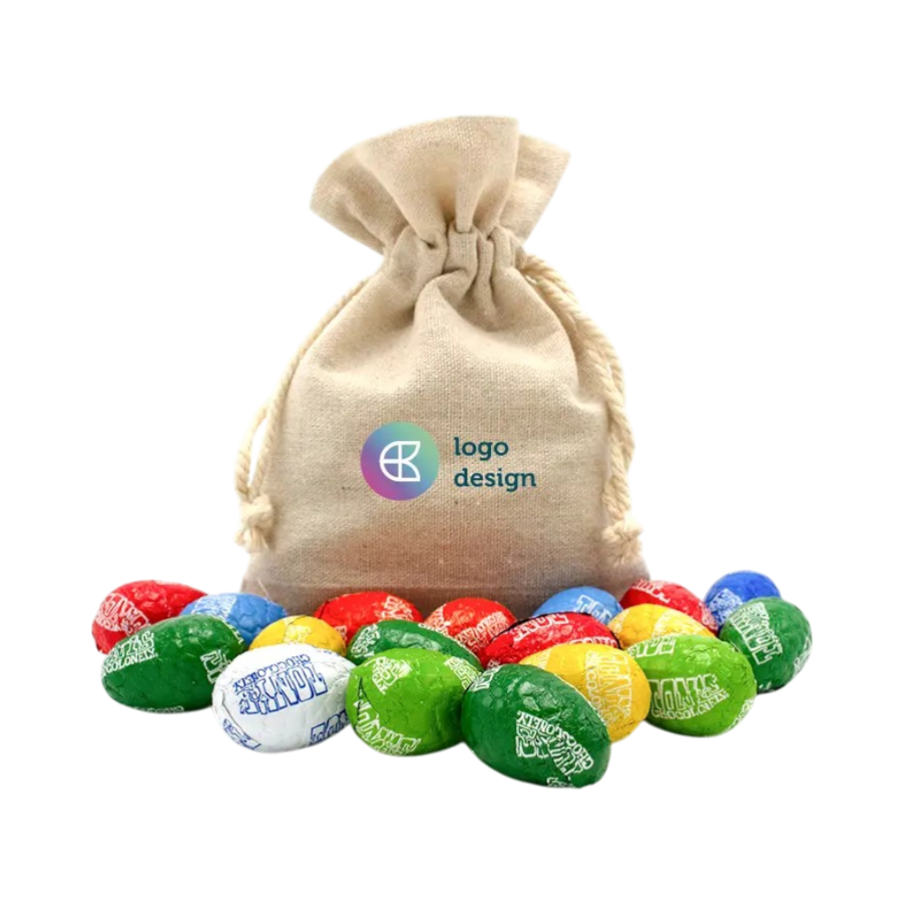 Zakje met Tony's paaseieren