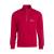 Een goedkope rode basis half zip sweatshirt jumper beschikbaar op Drukzo met eigen logo en tekst.