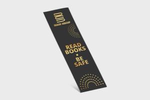 Bookmarks with exclusive finishes, available at leafletsprinting.com