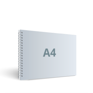 Spiralbundna broschyrer