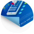 Blueback <br> Ogenomskinlig, 115 g/m²