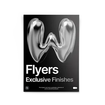Flyers met exclusieve afwerkingen