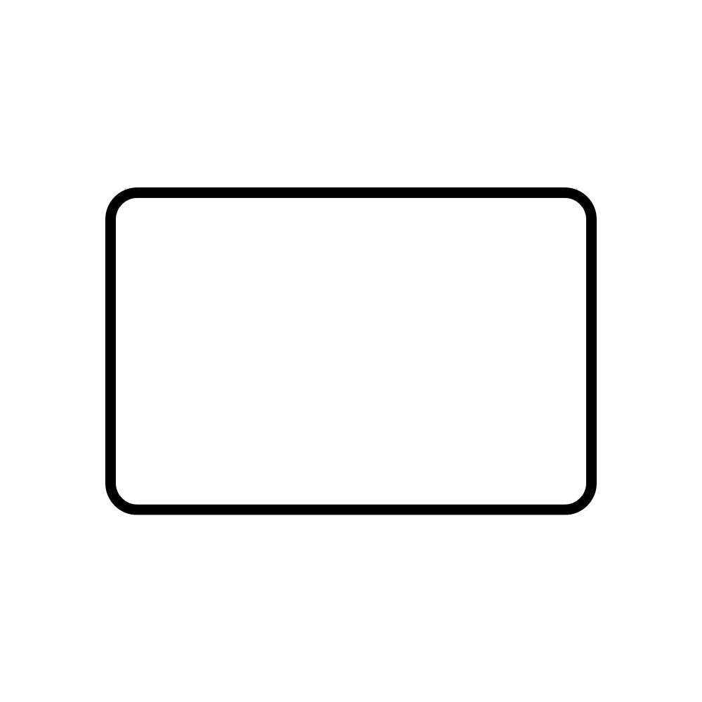 Rectangular or square