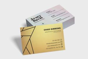 Business Cards Special Materials