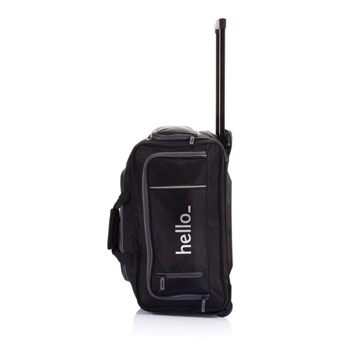 Lightweight Weekend Trolley Bag, Side Printed Logo Example from Helloprint