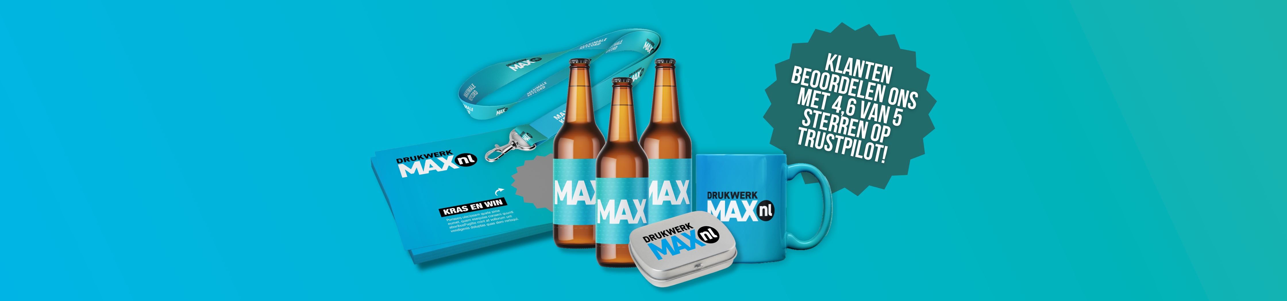 Bestel promotie items<br>
in jouw herkenbare stijl!
