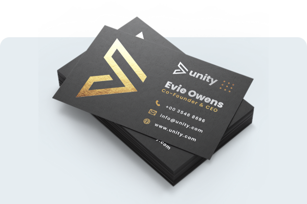 Visitekaartjes met exclusieve afwerking