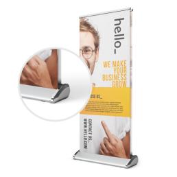 Double roller banners personalisation